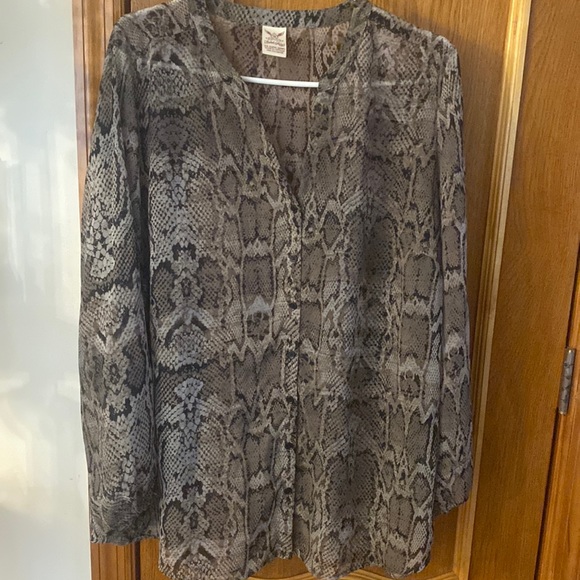 Faded Glory Blouse - Picture 1 of 6